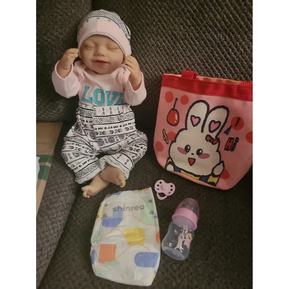 GUC Lifelike  like Baby Girl Doll Realistic Newborn Anatomically Correct